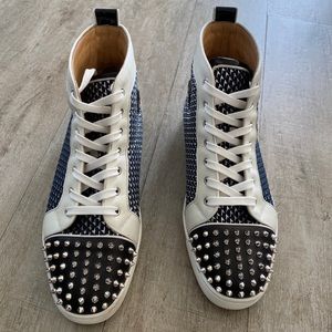 Christian Louboutin high top sneakers size 46